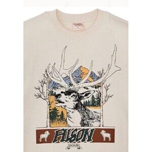Filson XXXL Frontier Graphic Tee Birch Elk Mountain Rare Discontinued